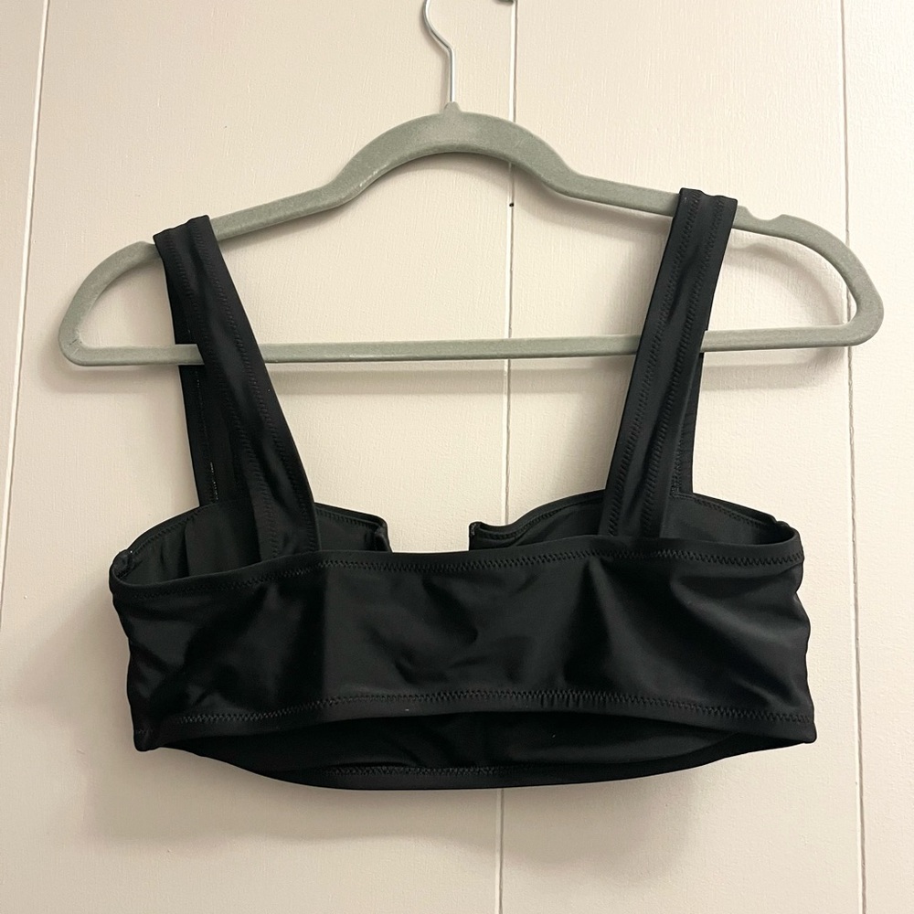 Aerie Shine V Wire Scoop Bikini Top - Picture 2 of 4